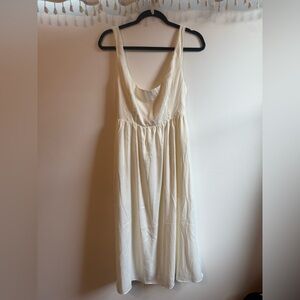 WeWoreWhat Ivory Buttoned Dress